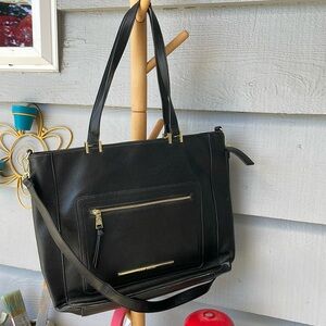 Steve Madden black office bag